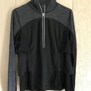 Lululemon half-zip lace jacket size 8